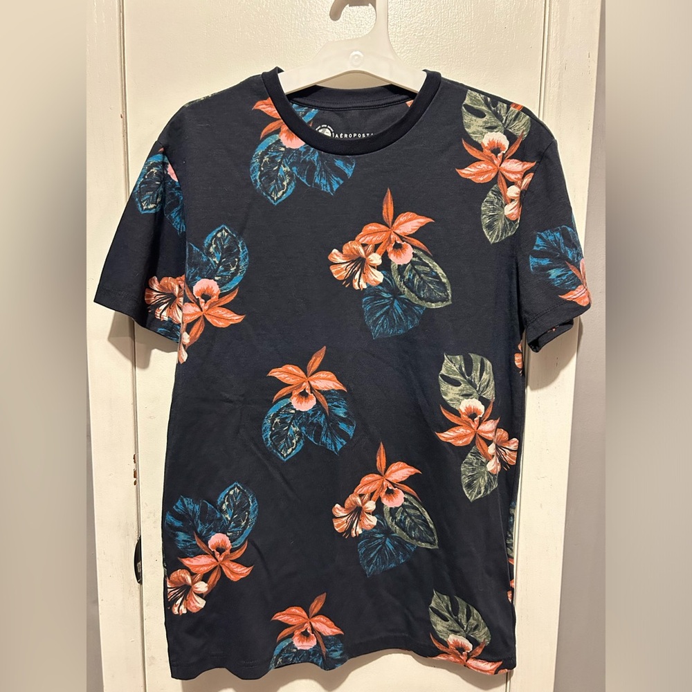 Teen boys tropical tshirt